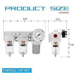 NANPU 1/4" NPT Air Drying System - Double Air
