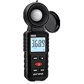 Mcbazel Digital Illuminance Light Meter, Lux Meter Range up to 200,000 Lux Photometer Light Intensity Sense Tester with LCD D
