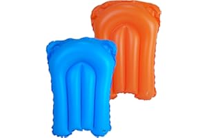 GIAKAN Inflatable Body Board Water Slide Rider Backyard Body Board Swimming Pool Floats Toy for Kids Garden Outdoor Water Fun 2 Pack