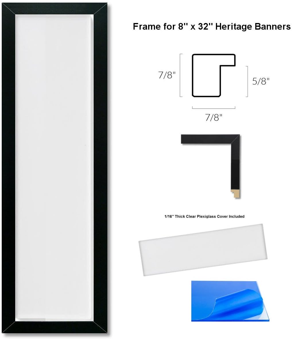 Amazon Com Sports Flags Pennants Company Heritage Banner Frame