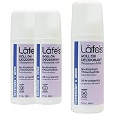 Lafe's Natural Deodorant | 3oz Roll-On Aluminum Free Natural Deodorant | Lavender & Aloe | 3 Pack