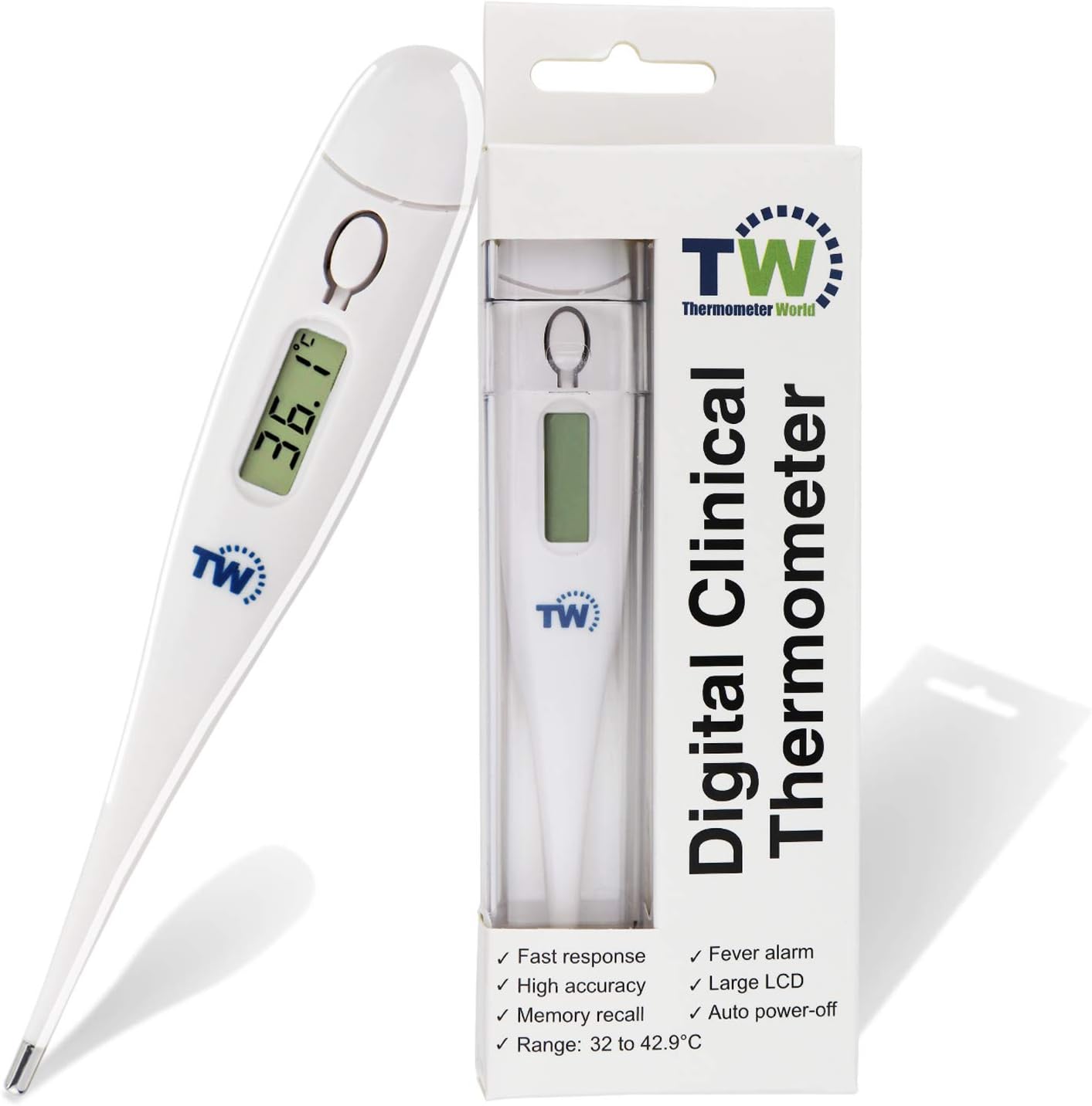 Temperature Thermometer for Adults and 
