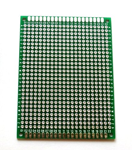 10PCS Double-Side Prototype PCB Universal Printed Circuit Board Universal PCB Circuit Board (6x8cm) - Thumbnail 4