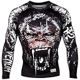 Venum Gorilla Rashguard - Long Sleeves - Black - Medium