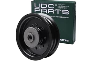 UDC Parts 196104 Idler Pulley / 48 54 inch Deck/for Husqvarna 532196104 197380 532197380 TS342 TS343 TS348 TS352 YT42DXLS