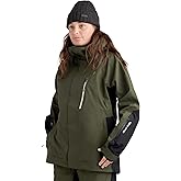 Dakine Womens Stoker Gore-Tex 3-Layer Ski/Snowboard Winter Jacket, Peat Green, Large