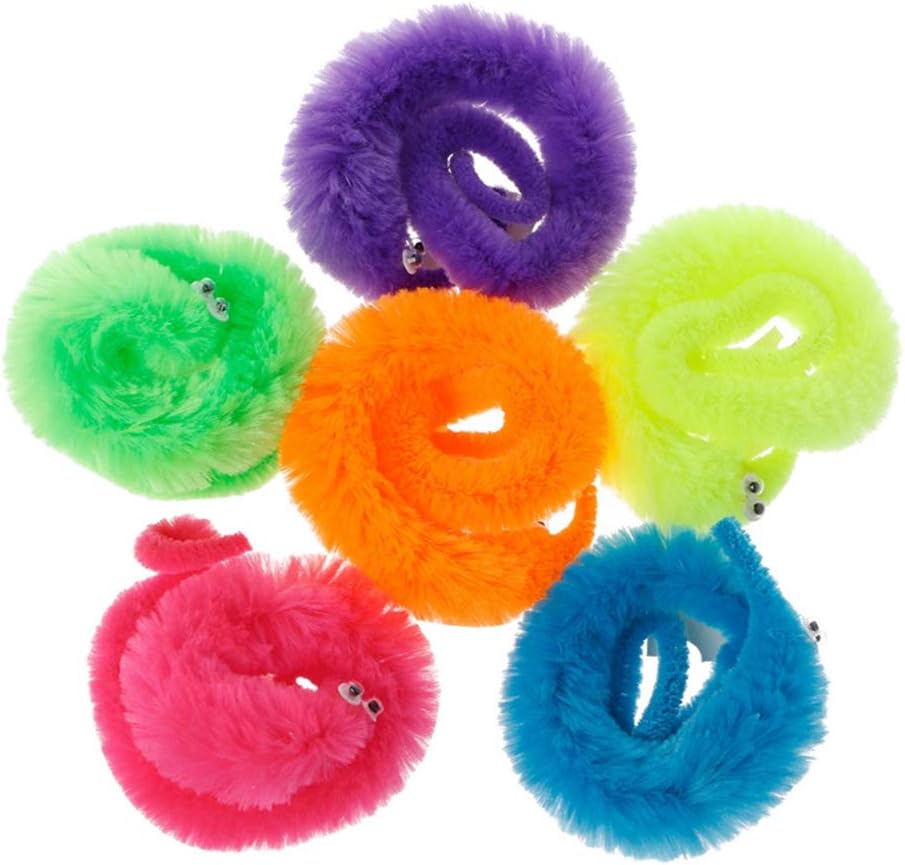 fuzzy worm toy