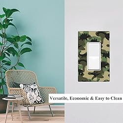 Pznen Dinosaurs Green Rocker Switch Plate Covers
