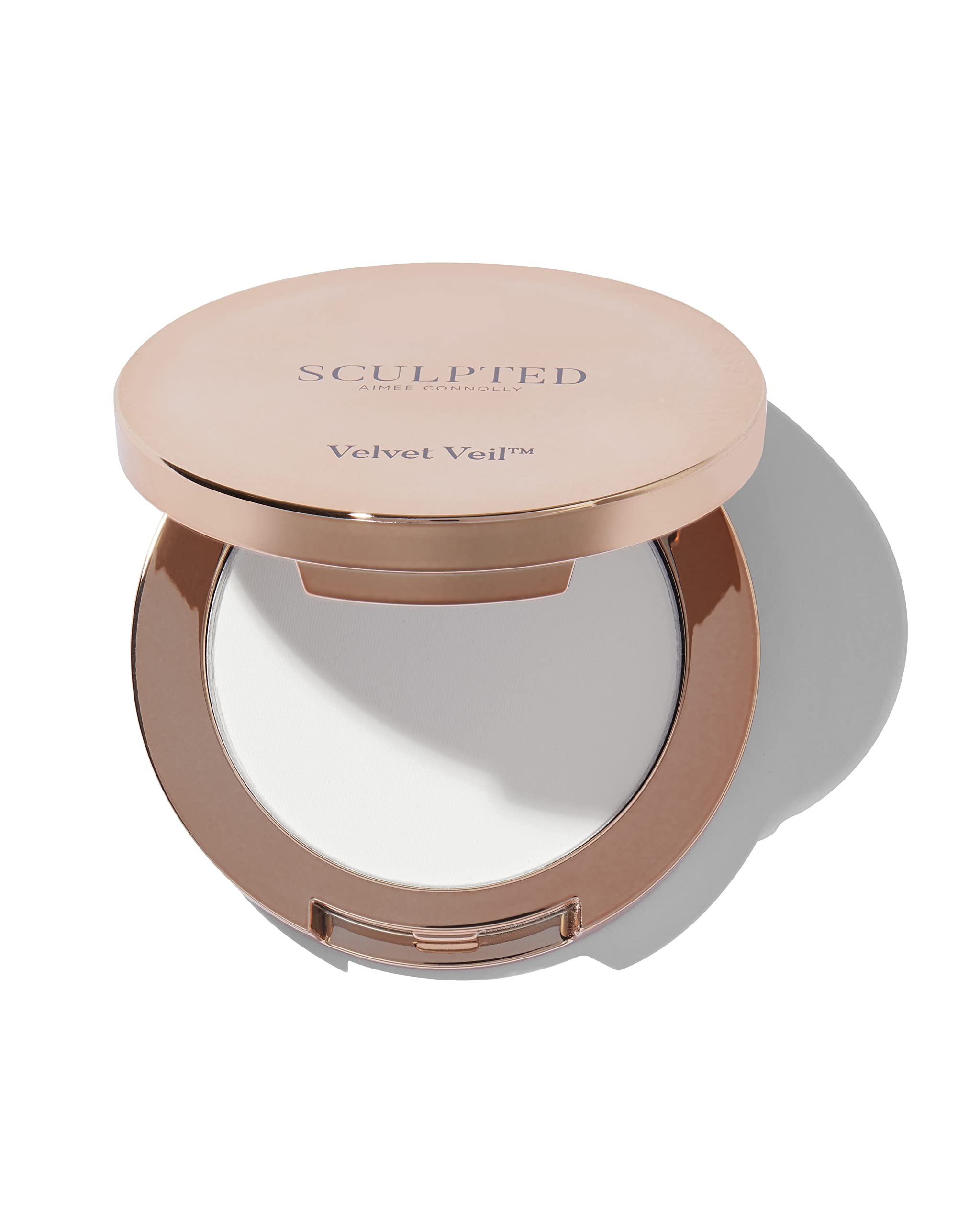 Velvet Veil Pressed Setting Powder Mini from Sculpted by Aimee - 4.5g Travel Friendly, Compact, Translucent Face Powder to Regulate Shine and Prolong Makeup - with Hyaluronic Acid & Niacinamide