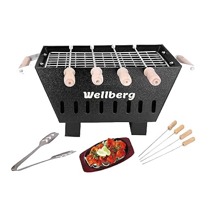 Wellberg Charcoal Grill Barbecue
