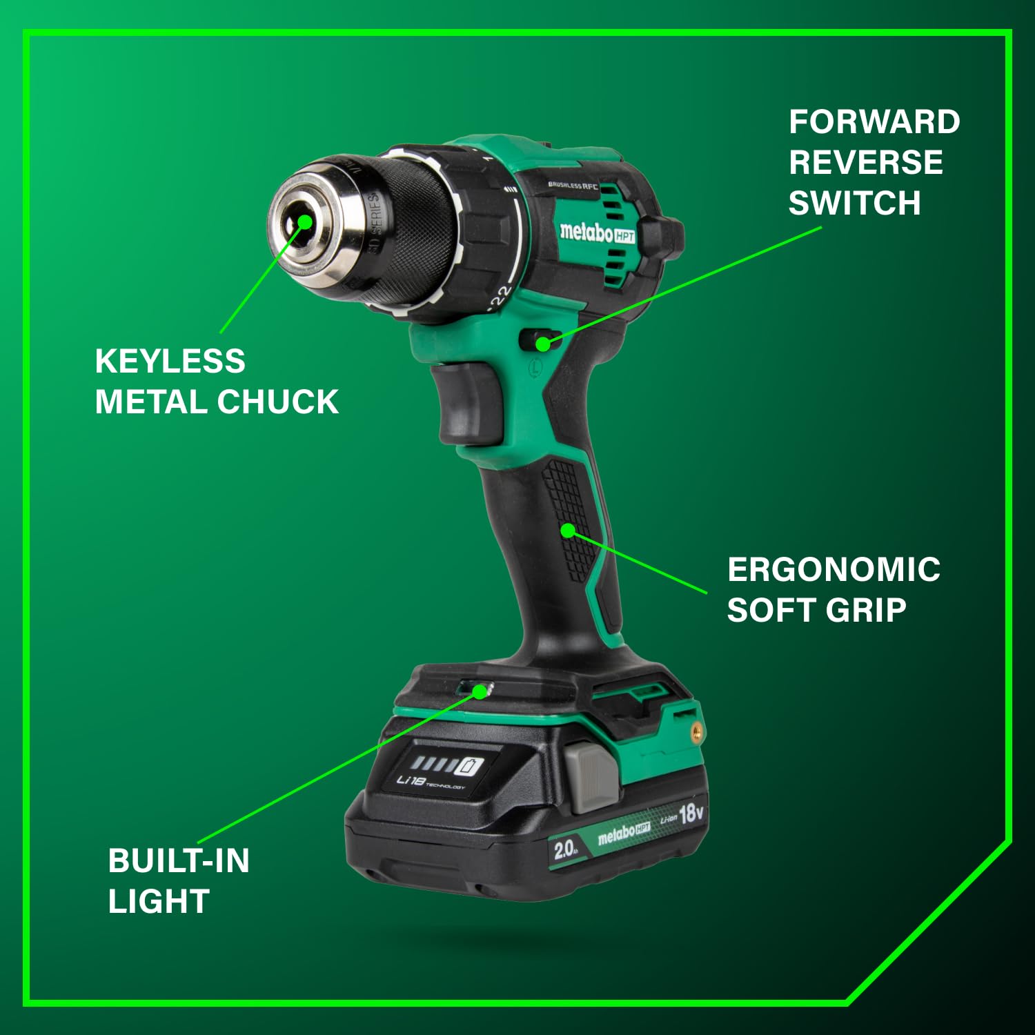 Metabo HPT 18V MultiVolt 1/2