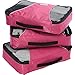 eBags Classic Medium 3pc Packing Cubes (Peony)