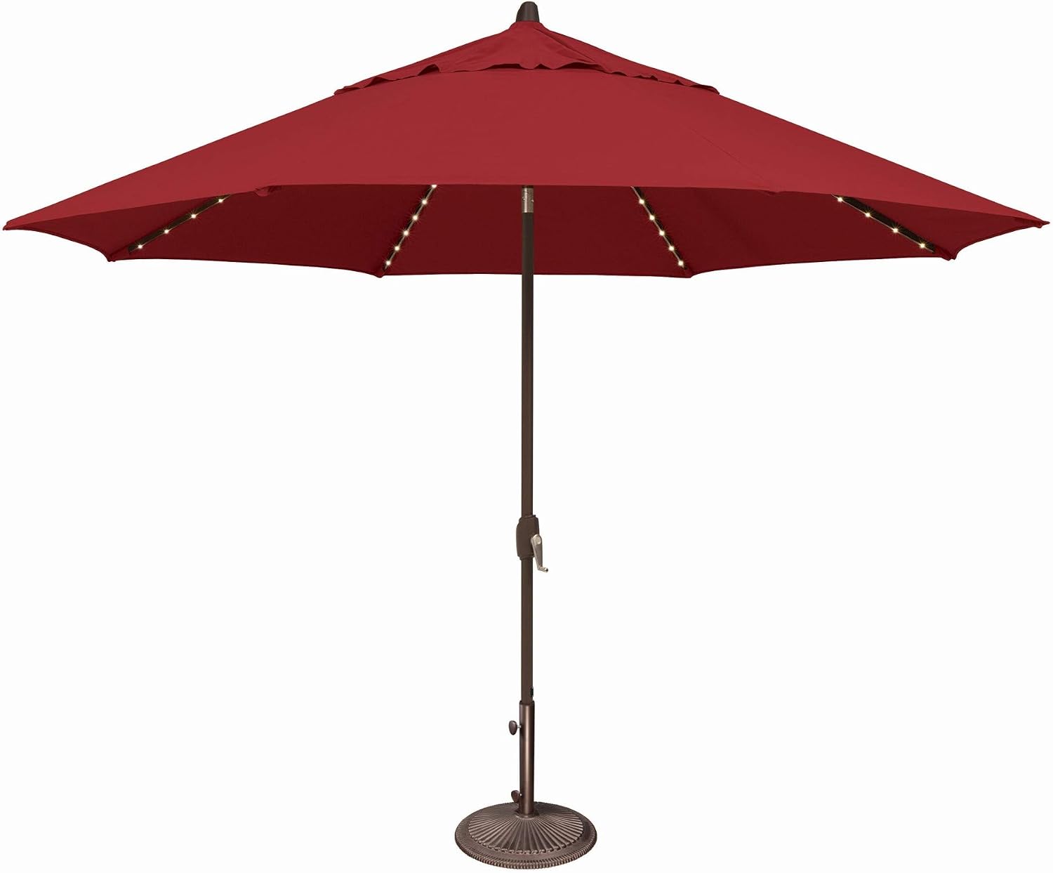 Amazon Com Simplyshade Lanai Pro Patio Umbrella In Red Garden Outdoor