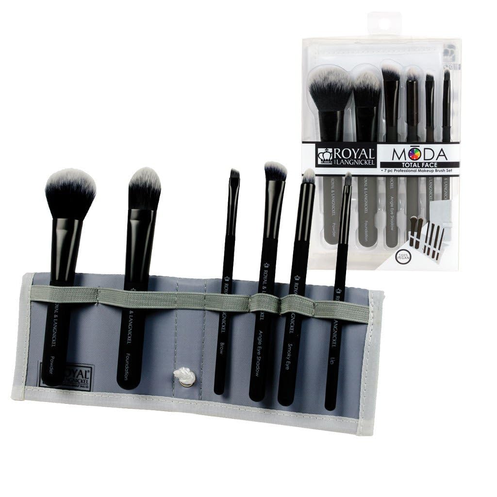 Moda Total Face Set with Case, Black