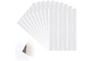 Qancekoo 1020 PCS Self Adhesive Photo Corners, 10 Sheets Picture Edge Stickers Mounting Corners Sticky Photo Holders for Wedd