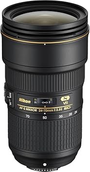 Amazon Com Nikon Af S Nikkor 24 70mm F 2 8e Ed Vr Lens With Creative Filter Kit And Pro Cleaning Accessories Camera Photo