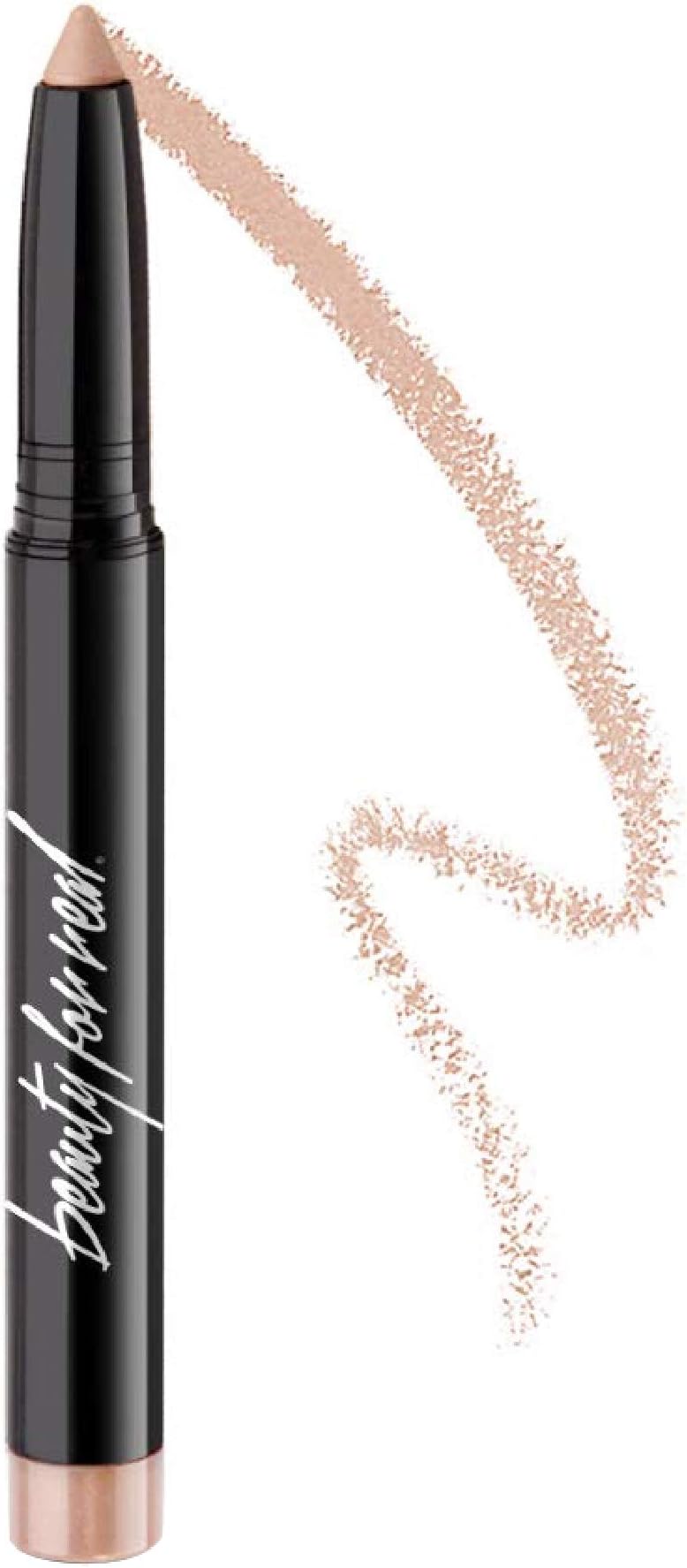 Beauty For Real Shadow Stx, Ever Starstruck - Universal Champagne Shimmer Highlighter - Waterproof, Cream-to-Powder Eyeshadow Stick - Built-in Sharpener - 0.05 oz