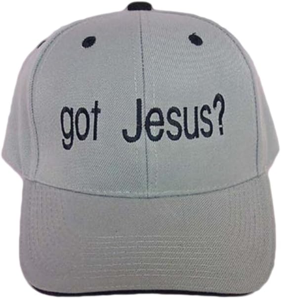 Got Jesus? Christian Baseball Caps Hats Embroidered (CCap120Z) at