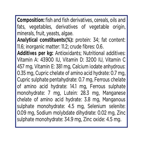 Aquarian Goldfish Food Flakes, 50g