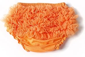 DOOVID Baby Bloomers Diaper Covers for Girls Ruffle Bloomers for Infant Girls Newborn Shorts Underwear