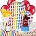 Rainbow Birthday Rectangular Plastic Table Cover (54