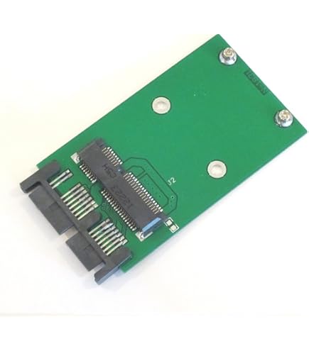 SCHEDA ADATTATORE UNITÀ SATA 1xMini Pcie mSATA a 2,5 convertitore