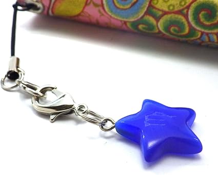 Amazon Co Jp 星座別ラッキーカラー 星型ストラップ おとめ座 ひも製ストラップ付き 小物 風水雑貨 開運雑貨 風水商品 風水通販 ホーム キッチン