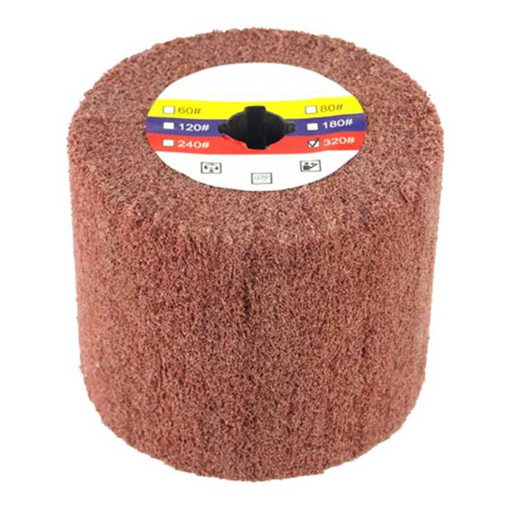 Superior Pads and Abrasives AW-320 Elastic Grain Coated Nylon Abrasive Flap Wheel - 320 Grit