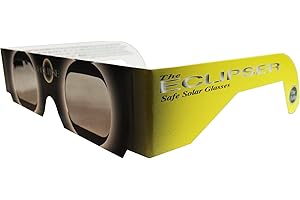 The Eclipser Glasses - American Paper Optics Eclipse Safety Glasses - Eye Protection Glasses for Solar Viewing - Solar Eclipse Glasses for School Science Fairs & Eclipse Viewing, (Original, Pack of 5)