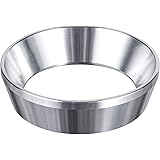 54mm Espresso Dosing Funnel, MATOW Stainless Steel Coffee Dosing Ring Compatible with 54mm Breville Portafilter