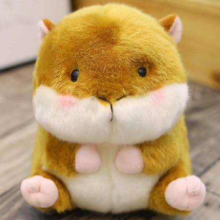 Amazon 縫い包み おもちゃ 丸っこい ハムスターぬいぐるみ ふわふわ キャラクター 可愛すぎる 柔らかい 癒し系 彼女 女の子 プレゼント 子供 キッズ 幼児の贈り物 玩具 車用 置物 インテリア 洗える 18cm 22cm ぬいぐるみ おもちゃ