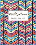 Monthly Planner July 2019 - June 2020: Pretty Watercolor Planner 2019-2020 | 2019 - 2020 Planner Monthly Calendar Schedule Academic Organizer - Agenda ... (2019-2020 Pretty Monthly Calendar Planners) by NinE Journal