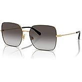 Dolce & Gabbana DG2242-13348G Sunglasses Black Gold/Grey Gradient 57mm