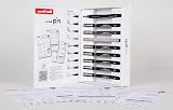 uni-ball PIN Manga Starter Set Fineliners 3 Fineliner 5 Brush Tip 1 Pencil view 3