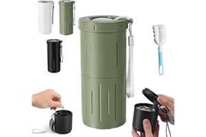 Sunflower Spit Cup, Portable Sunflower Seed Spit Cup with Shell Storage, Suitable for Outdoor Activities, Travel. (Green)