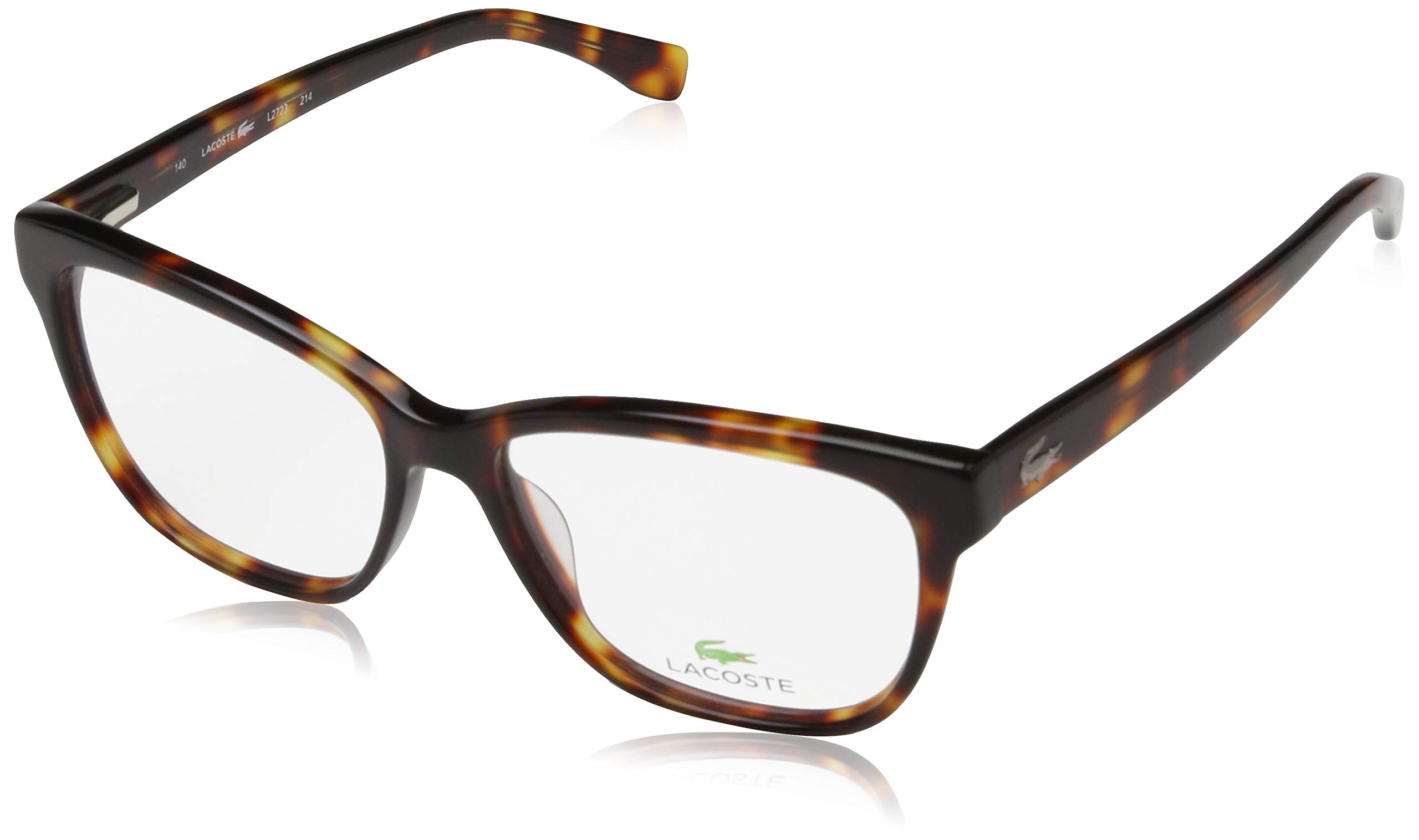 LACOSTE Eyeglasses L2723 220 Green Havana/Azure 53MM Buy Online in
