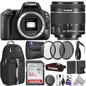 Amazon.com : Canon EOS Rebel SL2 DSLR Camera with 18-55mm
