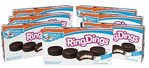 Drake's Ring Dings, 7 Boxes