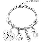 Mother in Law Gift Bracelet Mothers Day Gift for Mother in Law Bracelet Best Suegra Gifts Stepmother Gifts Mom of the Groom Mom of the Bride Christmas Birthday Presents