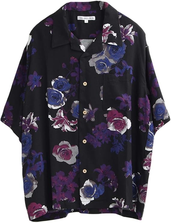 Amazon アロハシャツ メンズ アロハシャツ レディース アロハシャツ 大きいサイズ ゆったり 柄シャツ ビッグシルエット 大きめ シャツ シャツ 通販