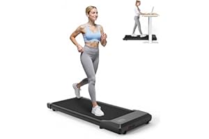 SupeRun Walking Pad, Under Desk Treadmill, 3 in 1 Portable Treadmill with Remote Control LED Display, 2.5 HP Quiet Walking Jogging Machine for Office Home Use, 300 Lbs Capacity