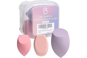 BS-MALL Makeup Sponges Big Sponge 3 Pcs Blending Sponges for Ultimate Makeup Experience for Concealer Eyemakeup Foundation Nose Makeup Eyeshadow Blending