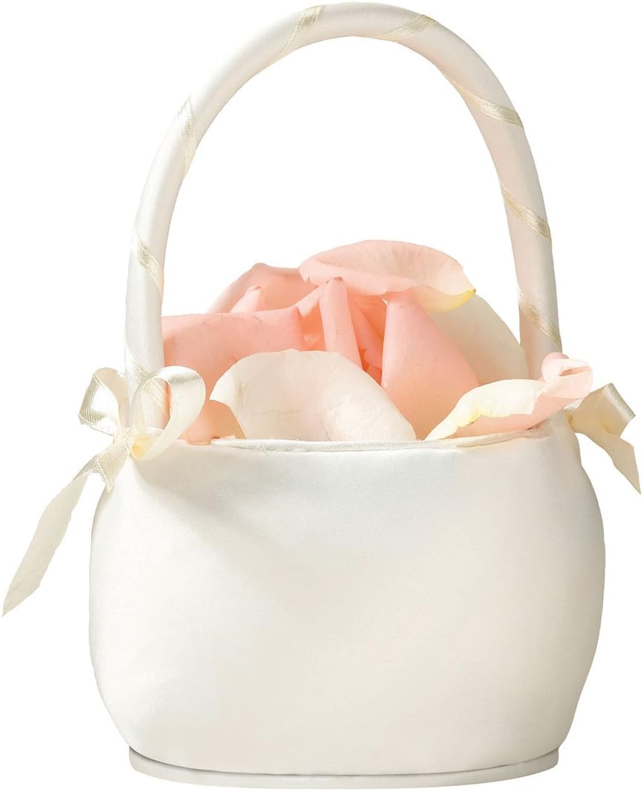 big flower girl baskets