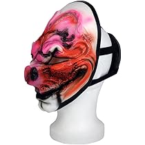 Amazon.com: OEM Payday Mask Set of 4 Heist Dallas Wolf