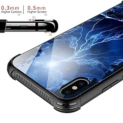 CARLOCA Compatible with iPhone Xs MAX Case,Into The