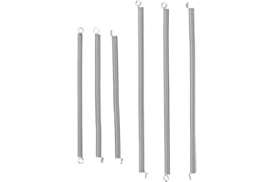 Cabilock 6pcs Stapler Spring Parts Extension Springs Small Hooked Tension for Office Stapler Repair Replaceme