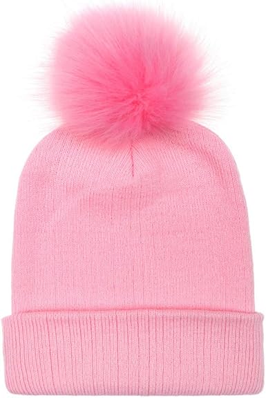 pink womens winter hat