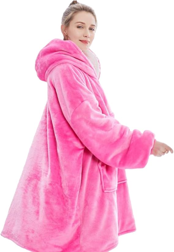 Huggle Hoodie XL, Oversized Hoodie Sweatshirt Blanket, TV Super Soft ...