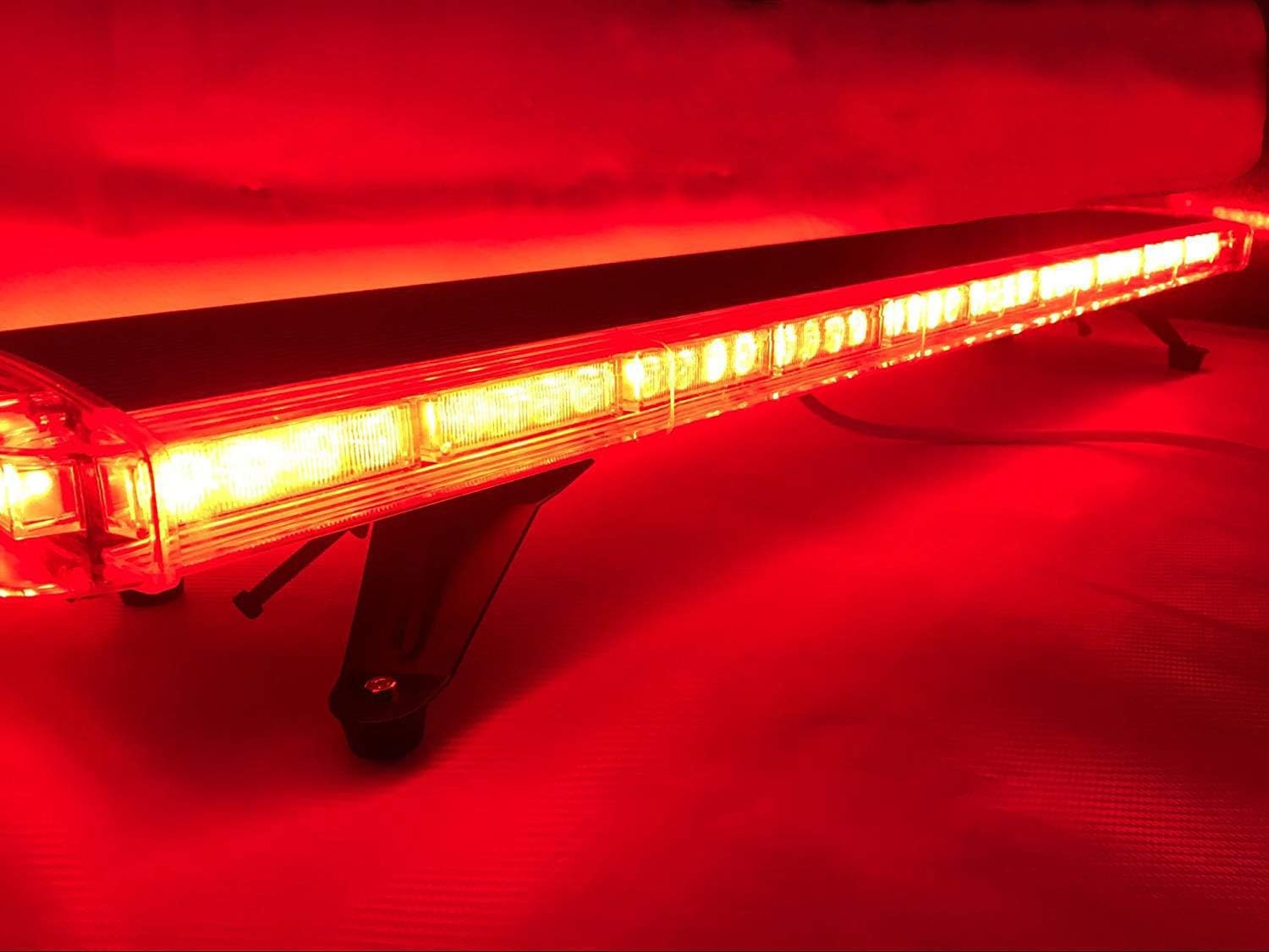 2X 20LED Car Truck Emergency Beacon Warning Red LED Strobe Flash Light