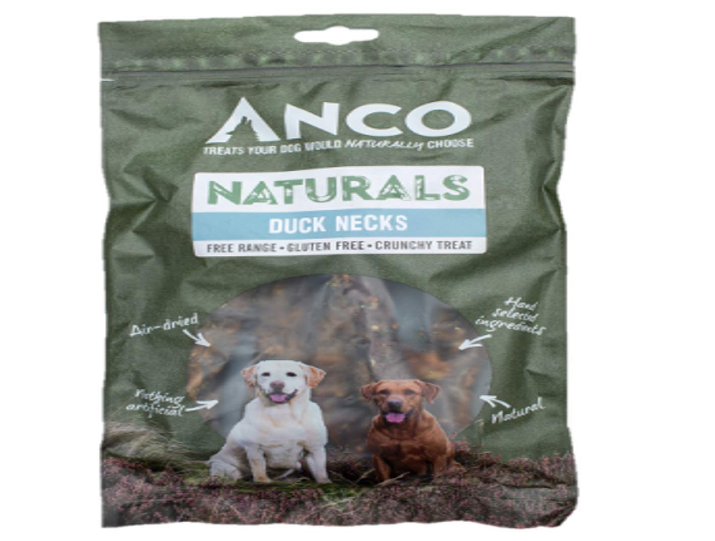 Anco Naturals Duck Necks - 5 Per Pack - Healthy Natural Dog and Puppy Treat